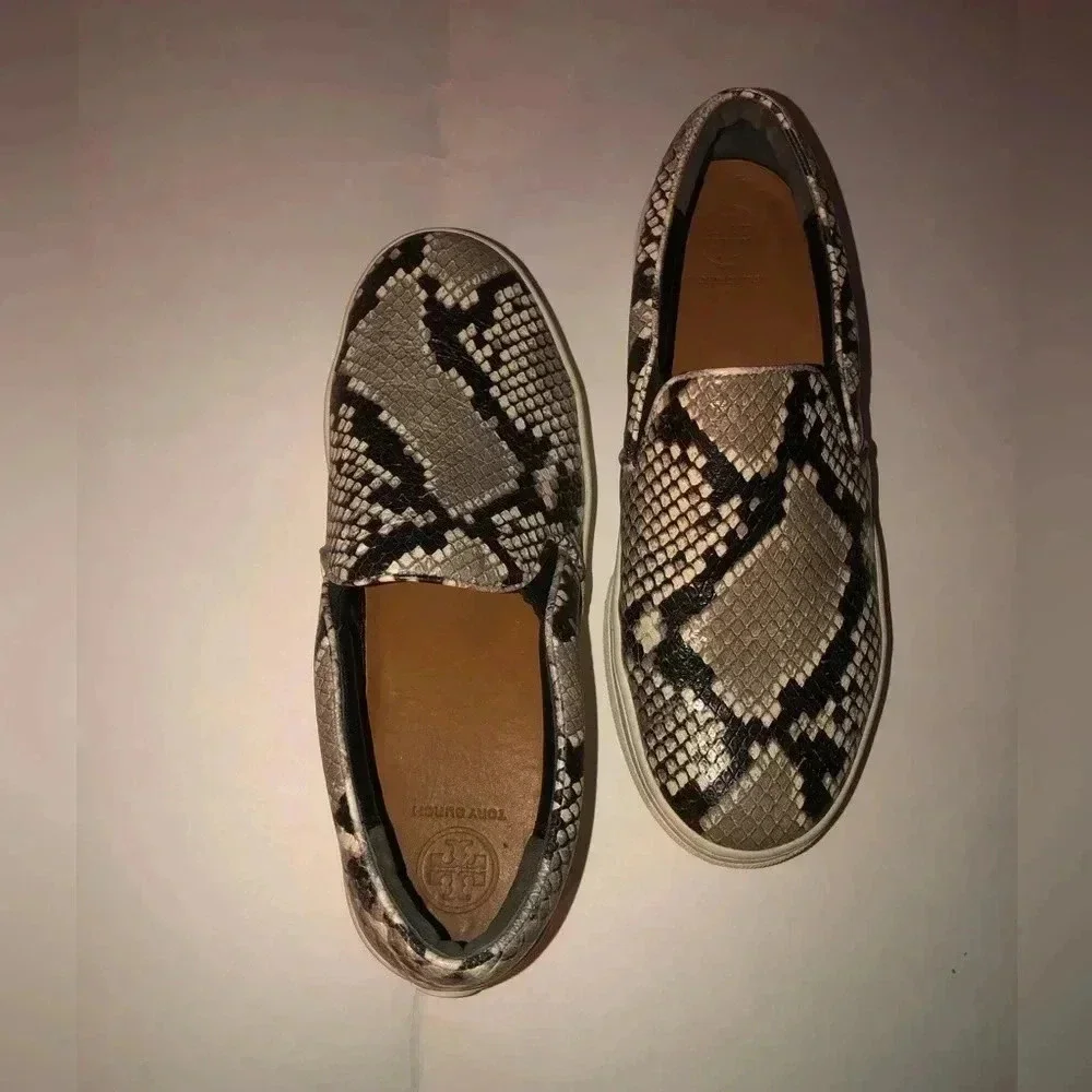Tory Burch Snakeskin Slip-on shoes
